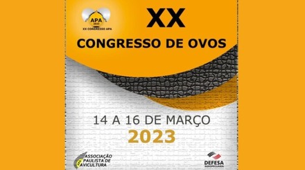 APA divulga data da XX edição do Congresso de Ovos