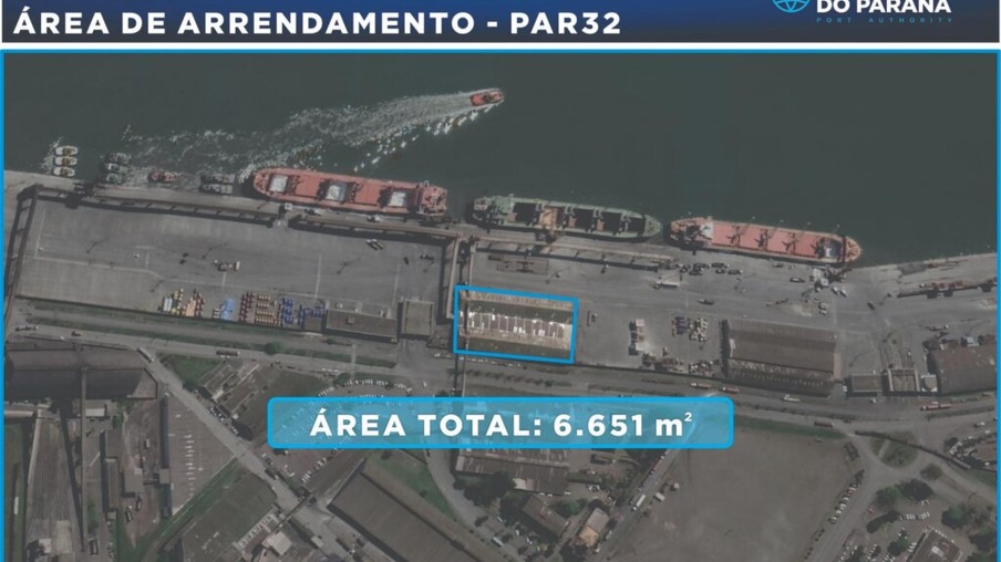 Arrendamento de áreas aumenta oportunidades de investimentos no Porto de Paranaguá