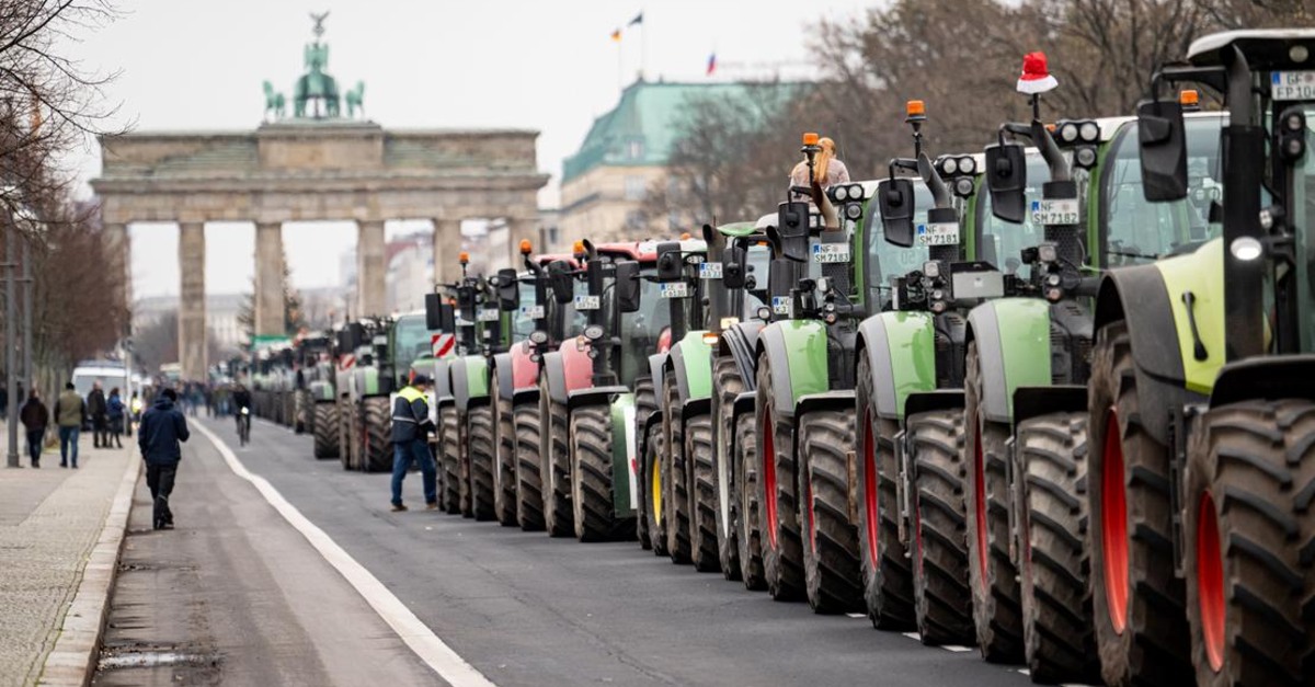 Deutsche Bahnstreiks und Bauernproteste haben Europas größte Volkswirtschaft erschüttert