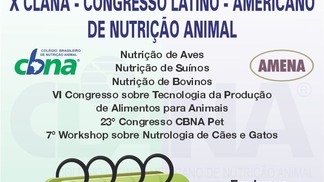 X Clana - Congresso Latino-Americano de Nutrição Animal
