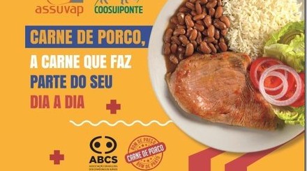 Campanha 'Carne de Porco: Bom de Preço, Bom de Prato' retorna impulsionando as vendas em MG