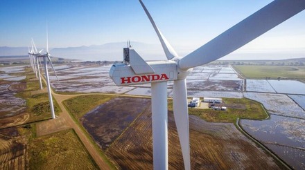 Honda comemora oito anos da operação de seu parque eólico
