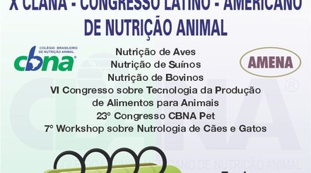 X Clana - Congresso Latino-Americano de Nutrição Animal