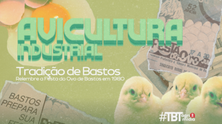 #tbtAgrimídia: Relembre a Festa do Ovo de Bastos em 1980