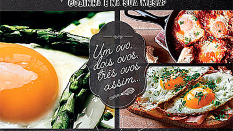 Campanha do Instituto Ovos Brasil destaca a importância do ovo na culinária