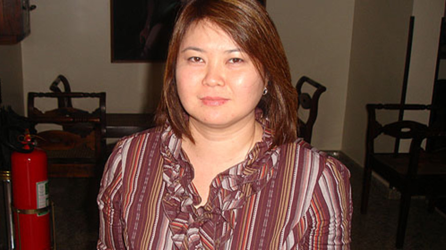 Luciana Miyagusku, pesquisadora do CTC/Ital