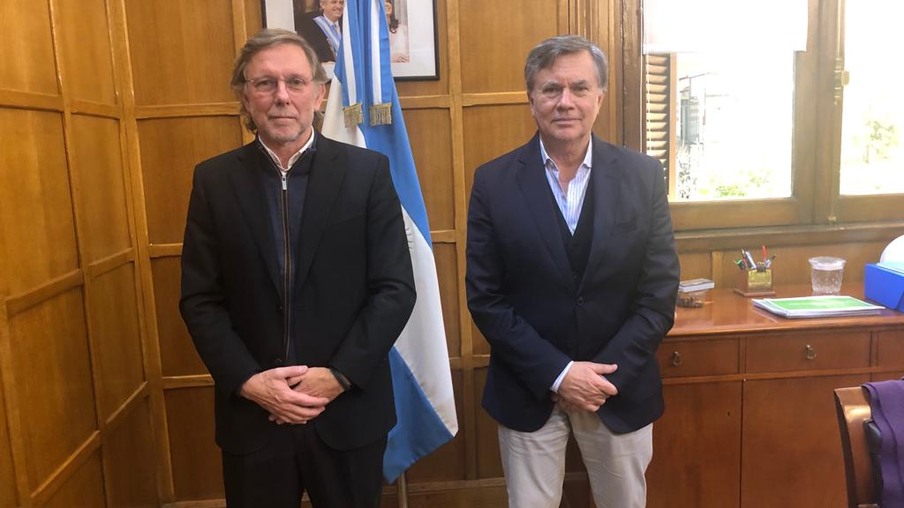 Secretário de Agricultura da Argentina tratou com o Diretor do IICA a agenda para a COP27
