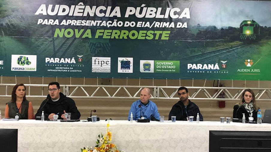 Audiência Pública da Nova Ferroeste em Guaira – 18/05/2022