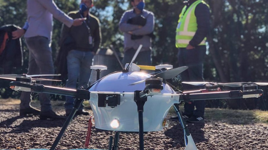 BRF testa drones para entregas em granjas integradas