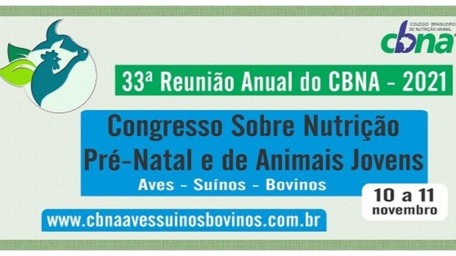 CBNA: Dentro de 15 dias nutricionistas debatem nutrição pré-natal e de animais jovens