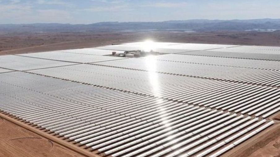 Megausina solar em deserto no Marrocos pretende abastecer a Europa