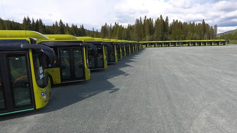 Ônibus movidos a biogás e biodiesel já circulam em cidade norueguesa