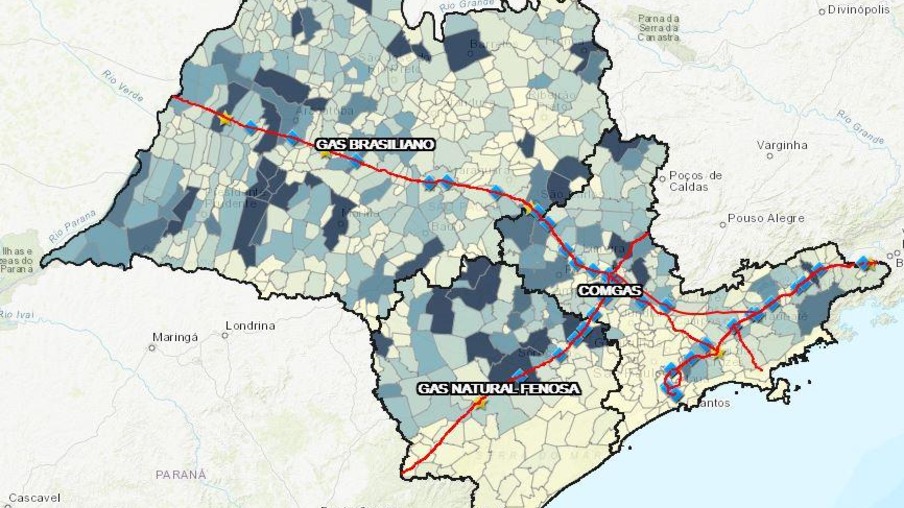 RCGI lança mapas interativos com o potencial de geração de energia do biogás em SP