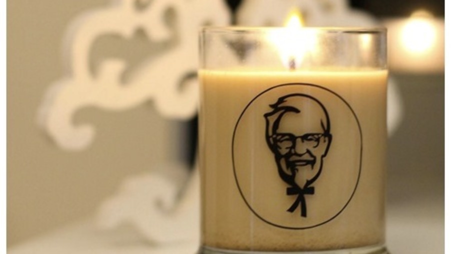 Fast-food lança vela especial com aroma de frango frito