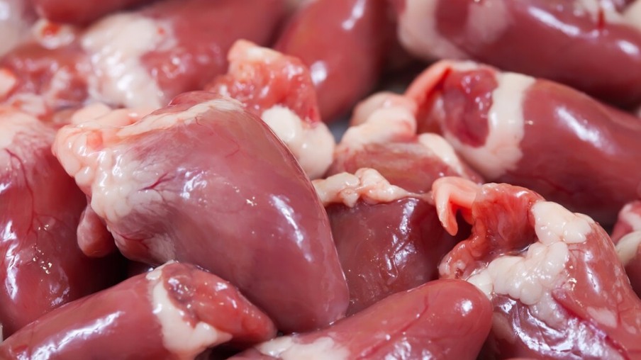 Preços do coração de frango estão subindo em abril
