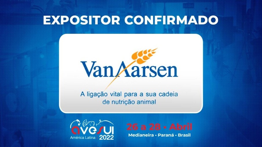 Na AveSui 2022, Van Aarsen irá lançar oficialmente uma linha de peletizadoras para fábricas de ração