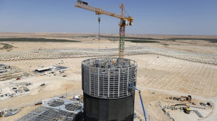 Israel está construindo a torre solar mais alta do mundo