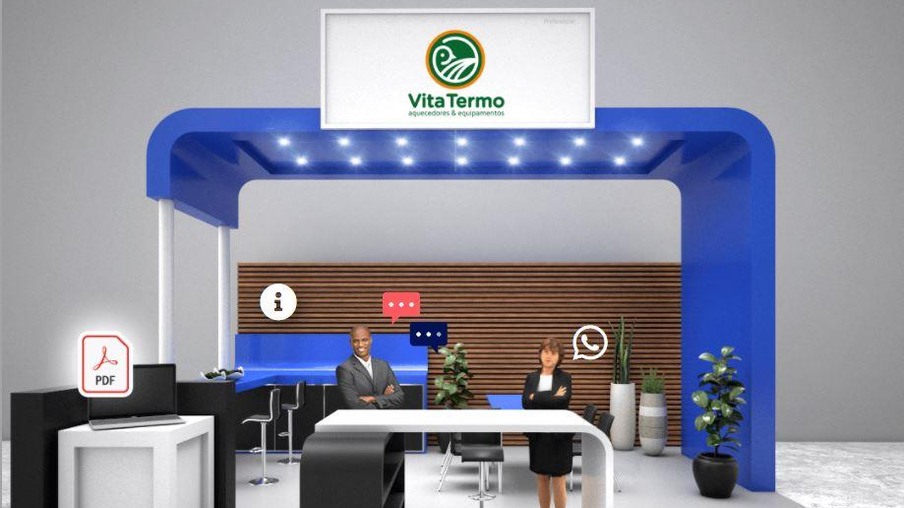 Vita Termo expõe tecnologias em aquecimento automático em seu stand virtual na AveSui