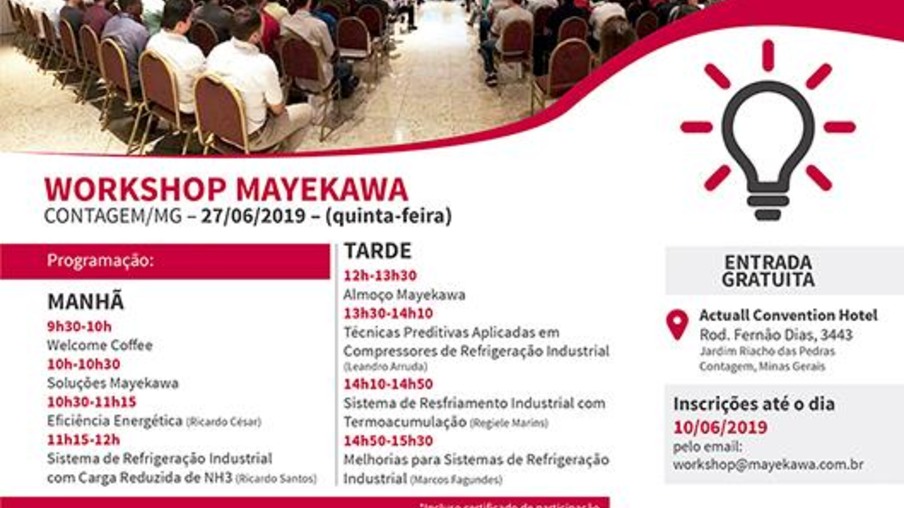 Mayekawa  realiza Workshop em Minas Gerais