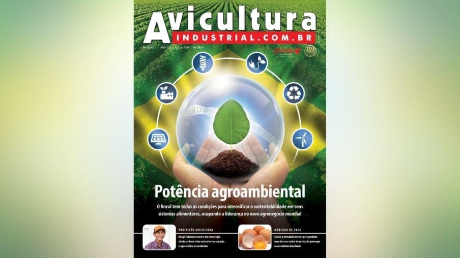 Sistema produtivo sustentável no Brasil é tema da nova Edição 1309 da Revista Avicultura Industrial