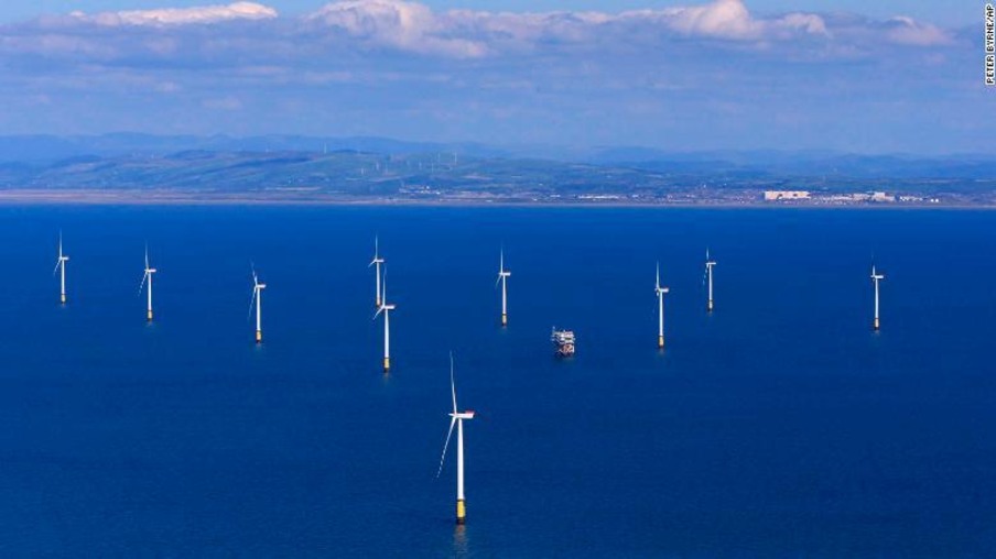 Maior parque eólico offshore do mundo começa a gerar energia