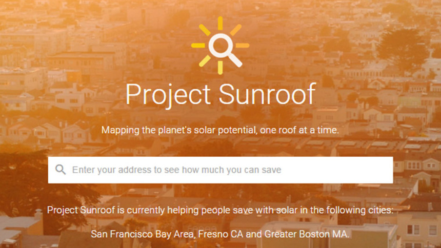 Google lança plataforma que mapeia a incidência de luz solar de cada região