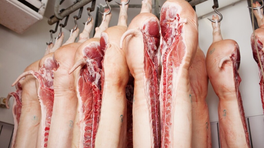 Oferta ajustada e exportações firmam preços da carne suína