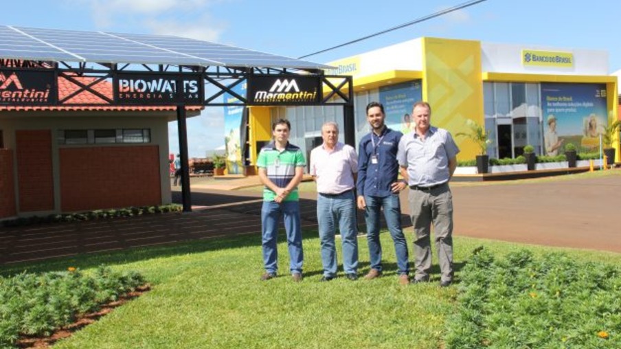 Show Rural Coopavel tem maior planta de placas solares do Paraná