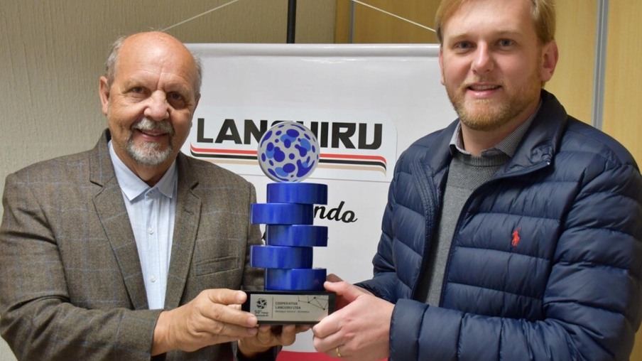 Languiru recebe premiação pela atuação internacional no segmento de alimentos