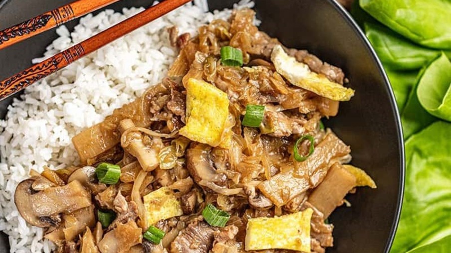 Carne de porco Moo Shu: uma receita típica do norte da China mas com coração brasileiro