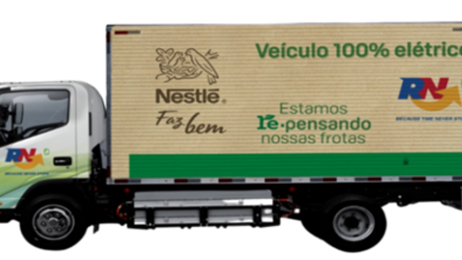 Nestlé investe em frota sustentável de veículos