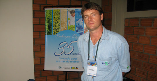 Marcio G. Saatkamp, pesquisador da Embrapa Suínos e Aves Marcio G. Saatkamp, pesquisador da Embrapa Suínos e Aves