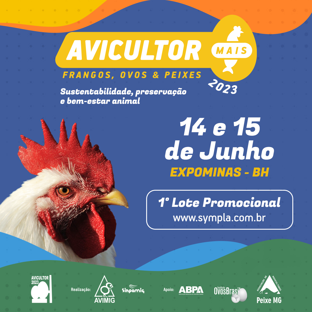 "Avicultor Mais 2023" libera 1º lote de ingressos com valor promocional