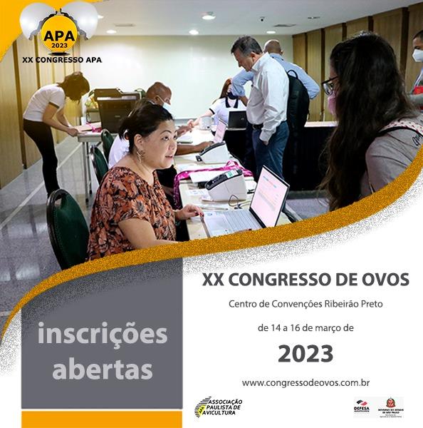 APA divulga temário da XX edição do Congresso de Ovos APA divulga temário da XX edição do Congresso de Ovos
