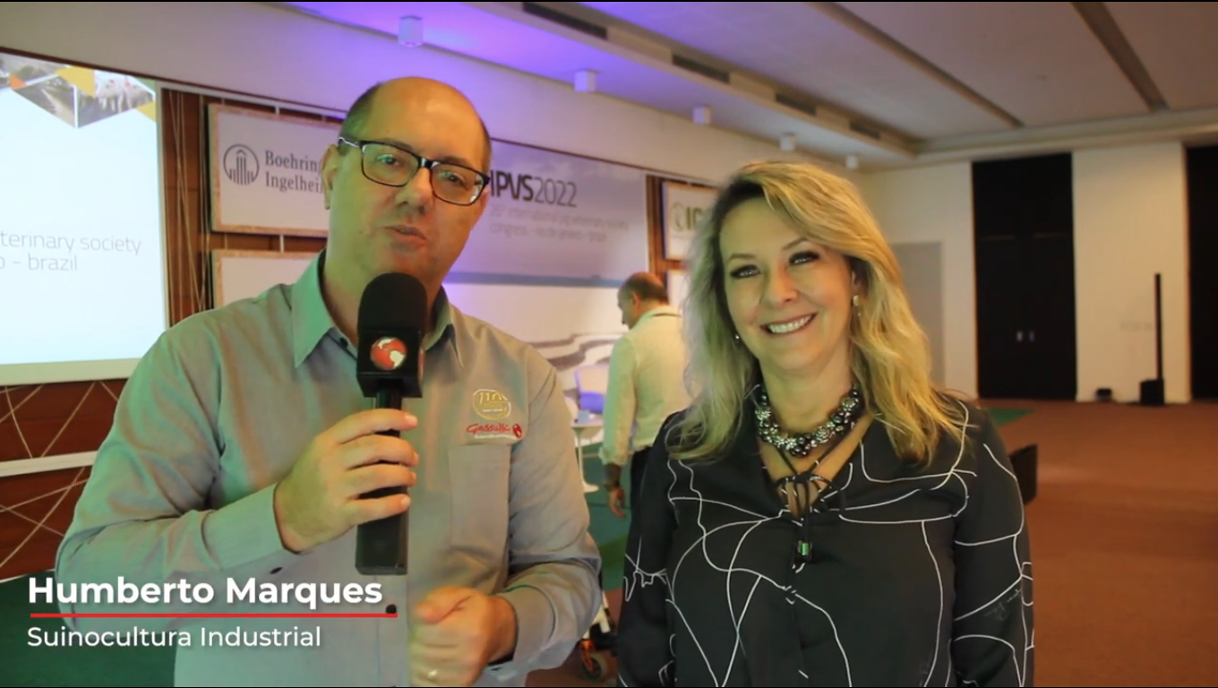 Executivos e profissionais da suinocultura falam à TV Gessulli Executivos e profissionais da suinocultura falam à TV Gessulli