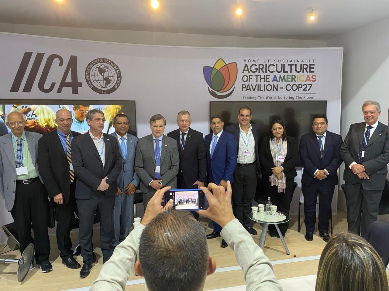 A segurança alimentar é essencial para a sustentabilidade, afirmam ministros da agricultura das Américas na COP27