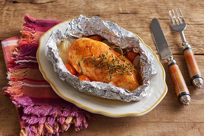 Papilote de Frango Papilote de Frango