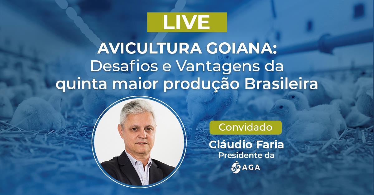 DAQUI A POUCO: Em live, presidente da AGA fala sobre crescimento da avicultura goiana