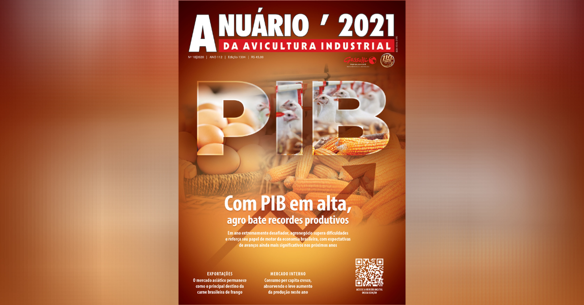 Avicultura Industrial - Estabilidade nos números de produção