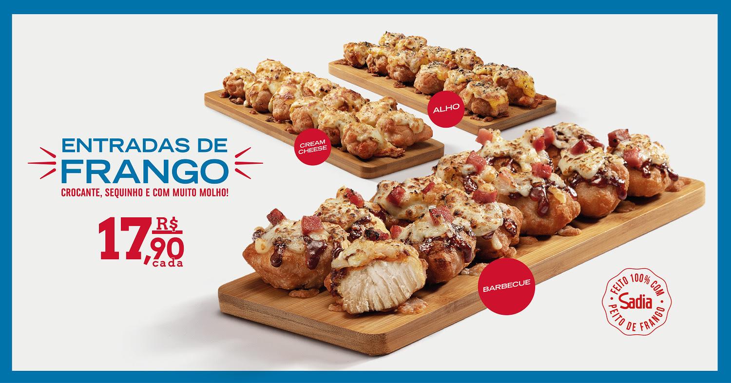 Sadia anuncia parceria com rede de pizzarias Domino's