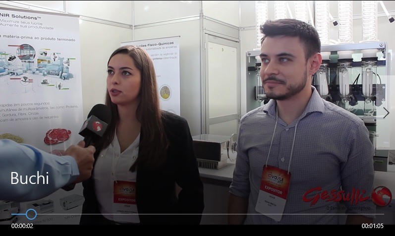 Buchi Brasil apresenta seu portfólio tecnológico durante a AveSui 2017