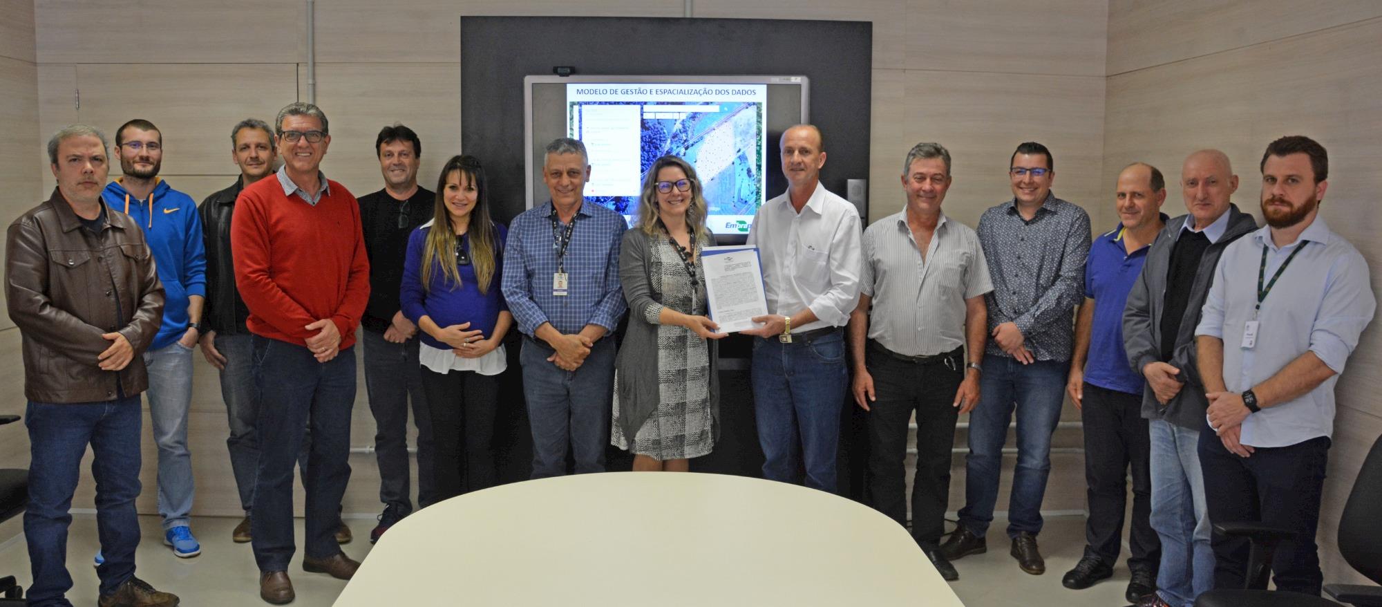 Embrapa e cidade de SC desenvolvem projeto de gestão ambiental Embrapa e cidade de SC desenvolvem projeto de gestão ambiental