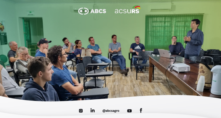 ABCS e ACSURS tratam de melhorias para os produtores integrados no Rio Grande do Sul