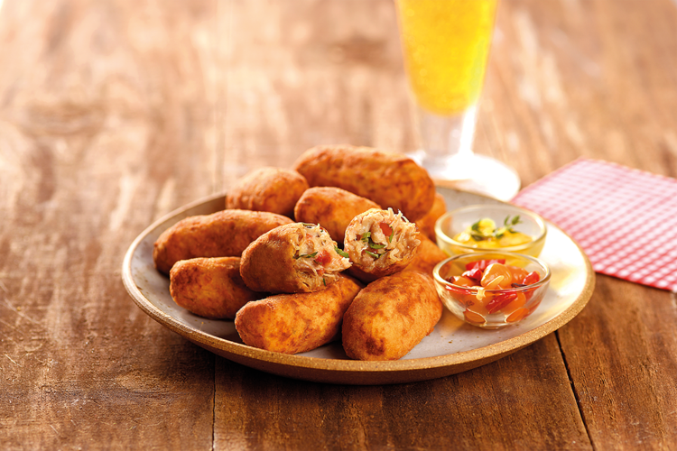 Croqueta de Pernil Suíno Croqueta de Pernil Suíno