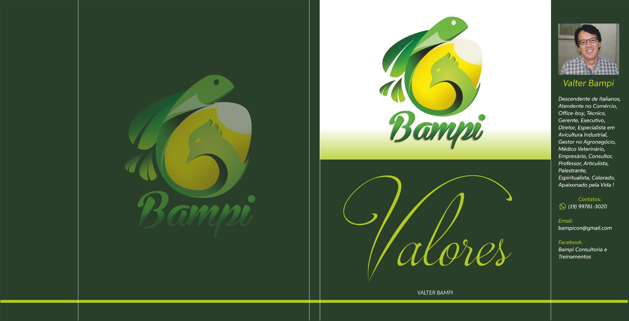 Valter Bampi lança livro sobre valores da avicultura brasileira