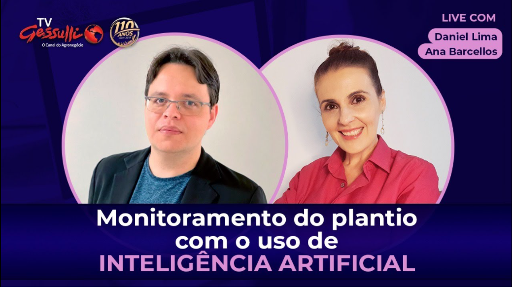 Live sobre Inteligência Artificial no monitoramento do plantio Live sobre Inteligência Artificial no monitoramento do plantio