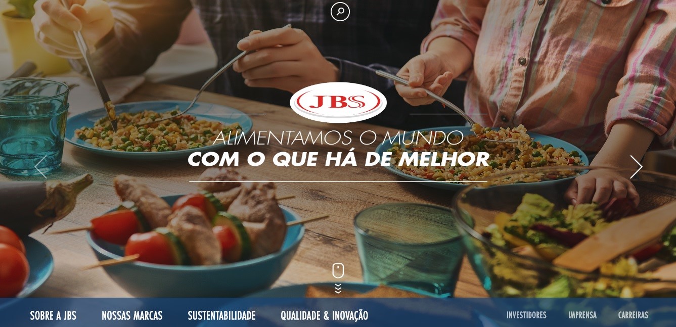 Para democratizar a informação, JBS lança site com destaque para produtos e marcas