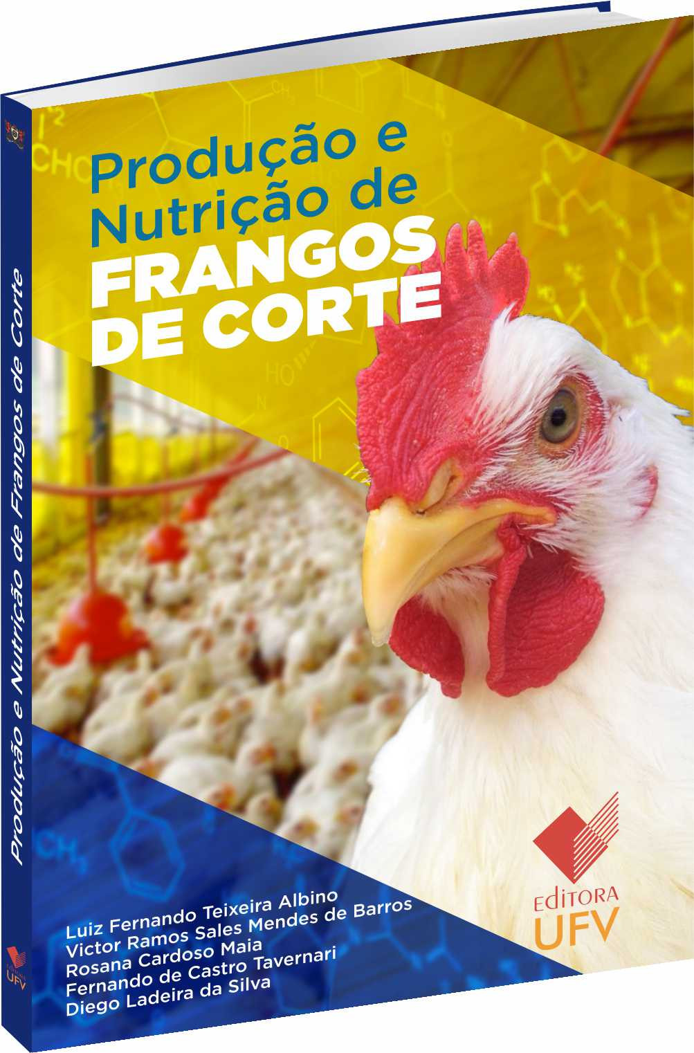 Livro sobre produção e nutrição de frangos de corte