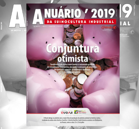 Anuário da Suinocultura Industrial: 2019 tende a ser de retomada para o setor produtivo