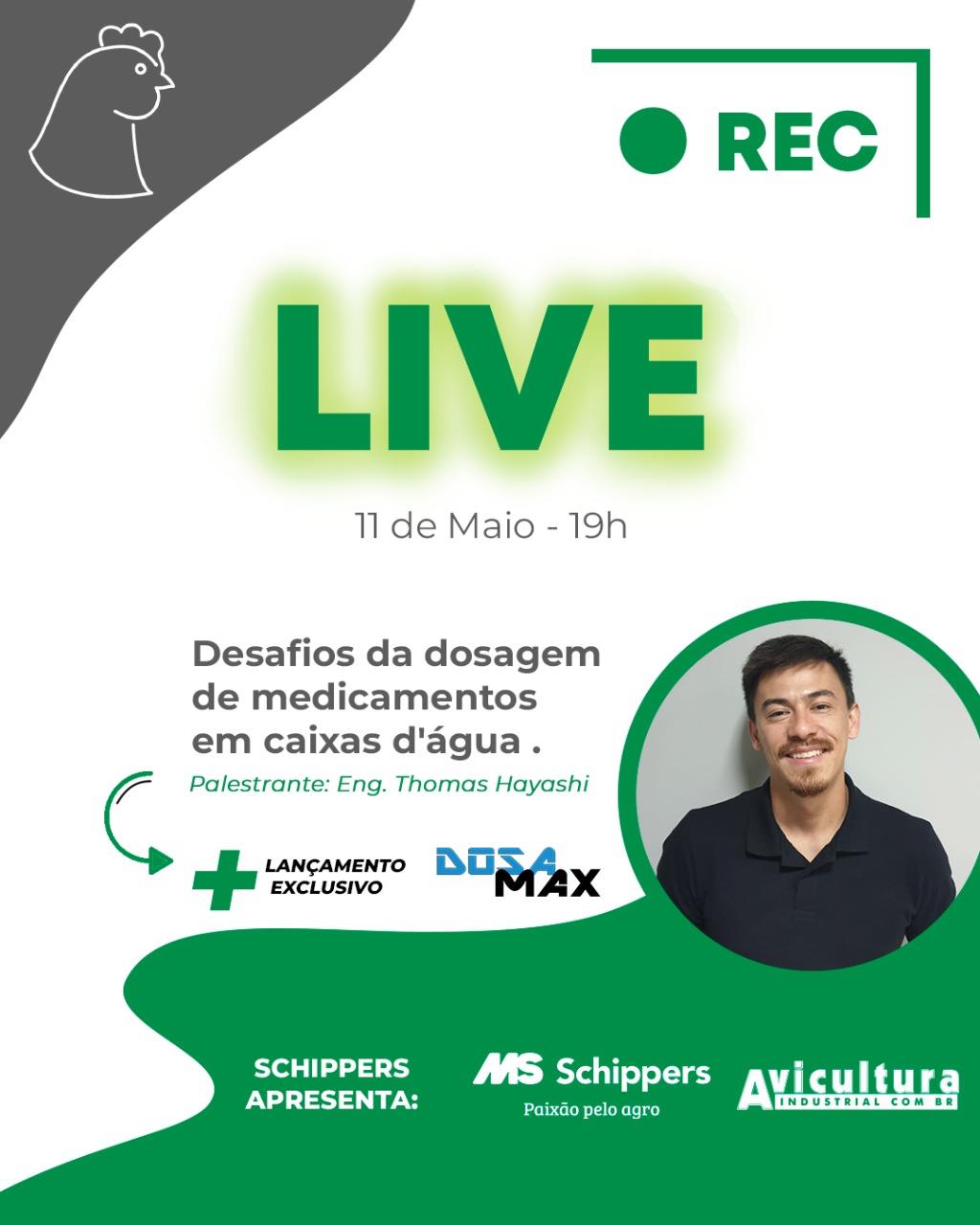 Os desafios em dosagem de medicamentos em caixas d'água é tema de live da MS Schippers